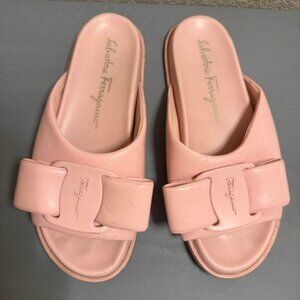 Salvator Ferragamo Viva Bow  Slides